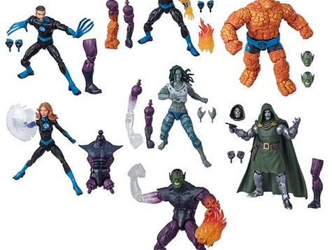 Fantastic Four Marvel Legends 6-Inch Action Figures Wave 1