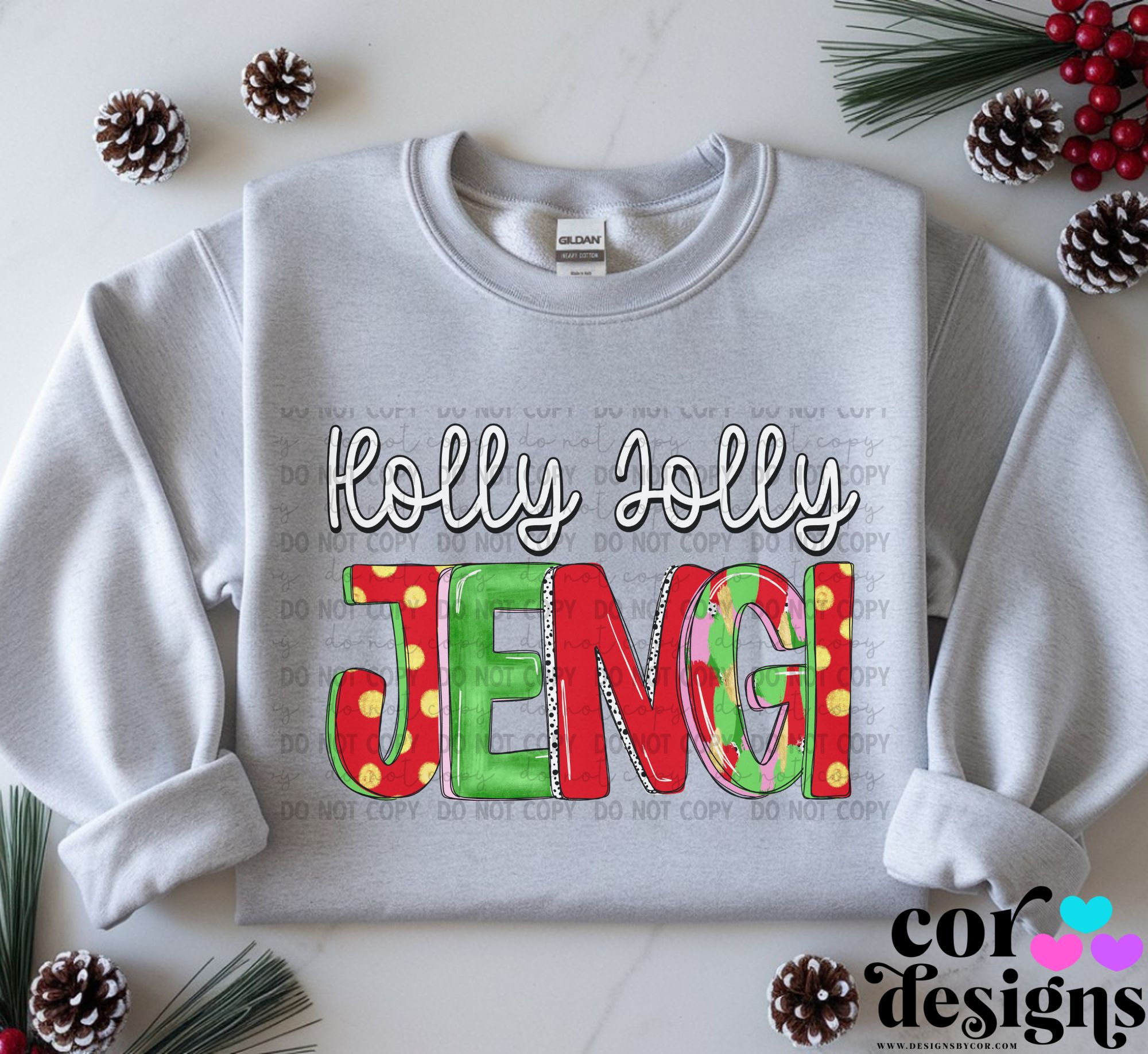 Holly Jolly Jengi | Christmas | Digital Downloads