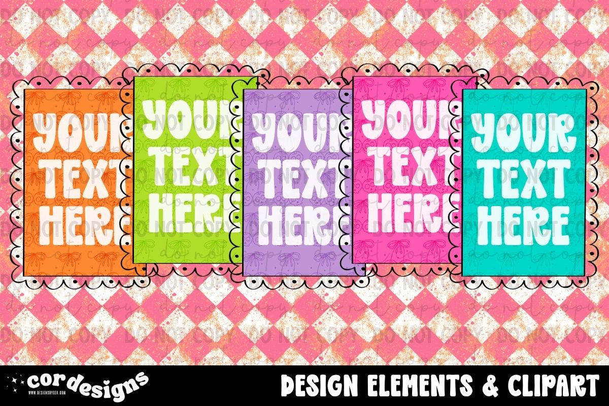 Frame Bundle | Elements And Clipart | Digital Download