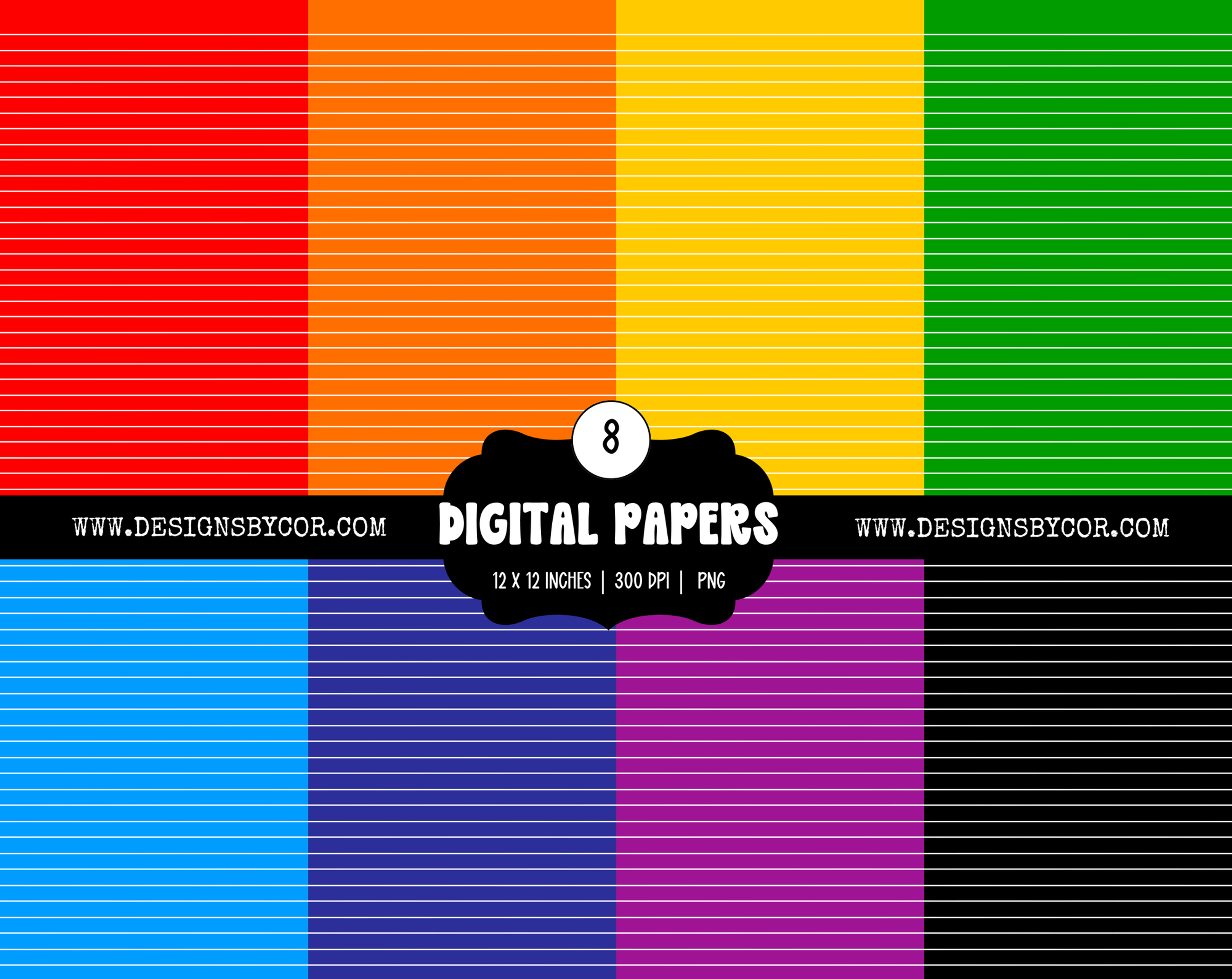 School Paper | Design Elements And Clipart | Digital Download