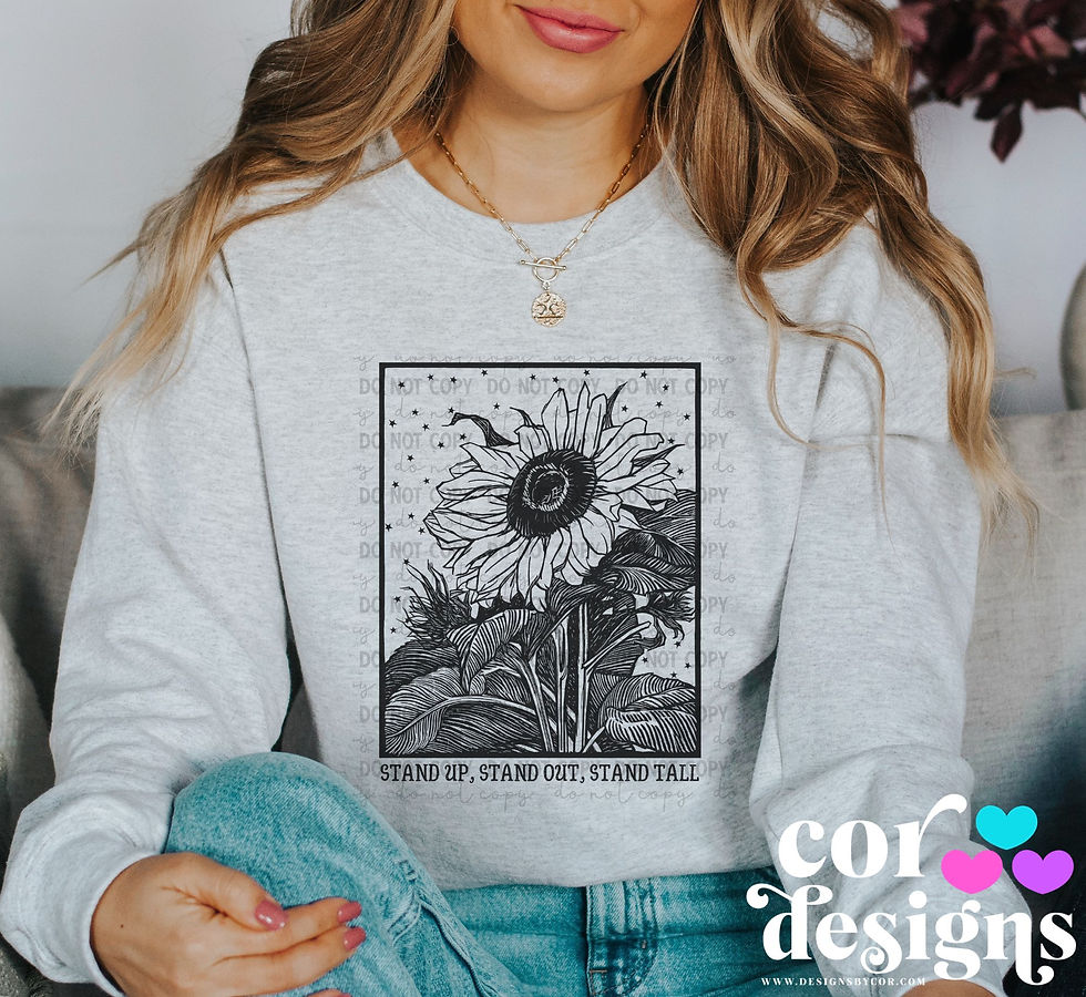 Stand Up Stand Out Stand Tall | Digital Downloads