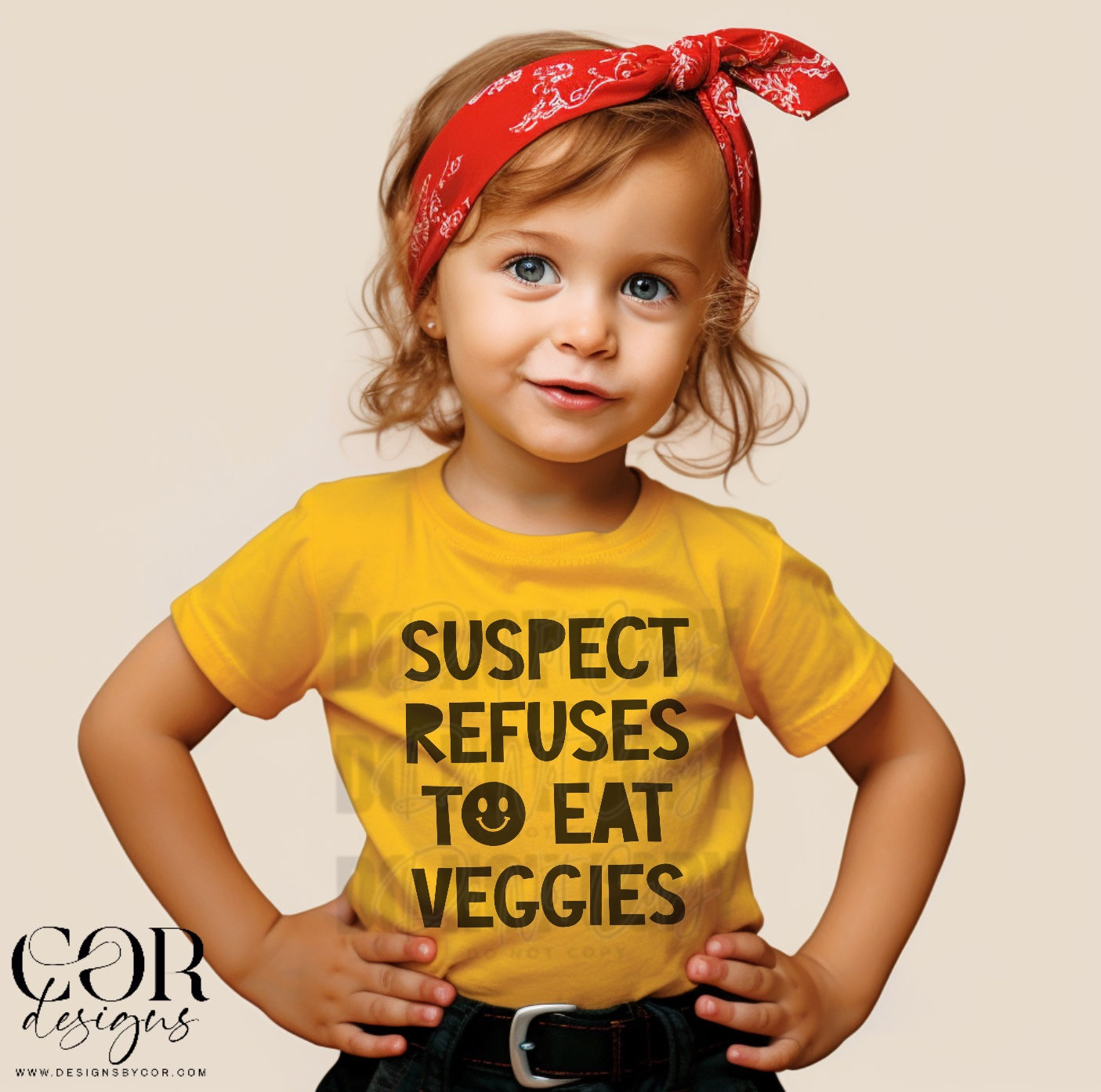 Suspect Refuses To Eat Veggies | Digital Downloads