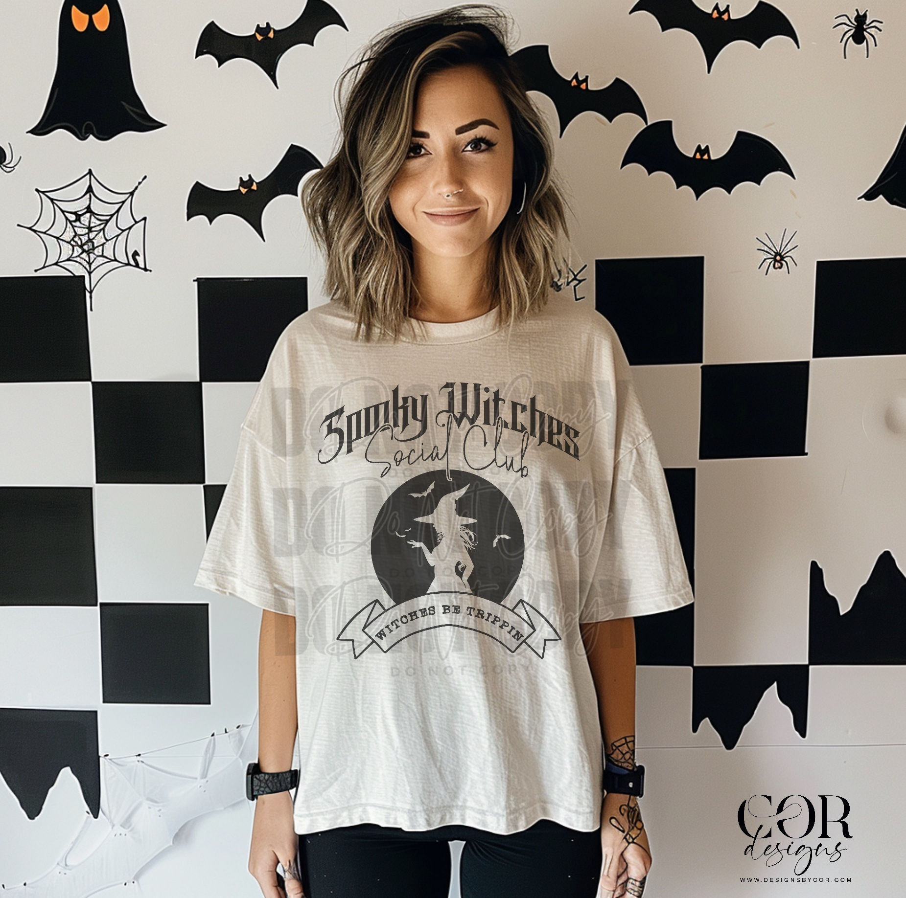 Spooky Witches Social Club | Halloween | Digital Download