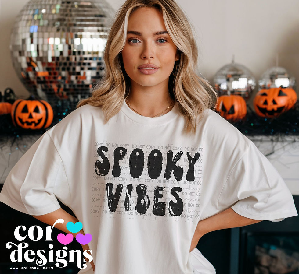 Spooky Vibes | Halloween | Digital Downloads