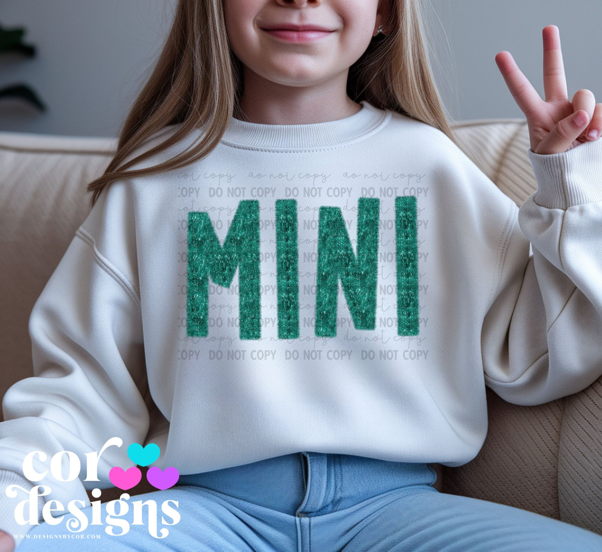 Mini Faux Tinsel | Christmas | Digital Downloads