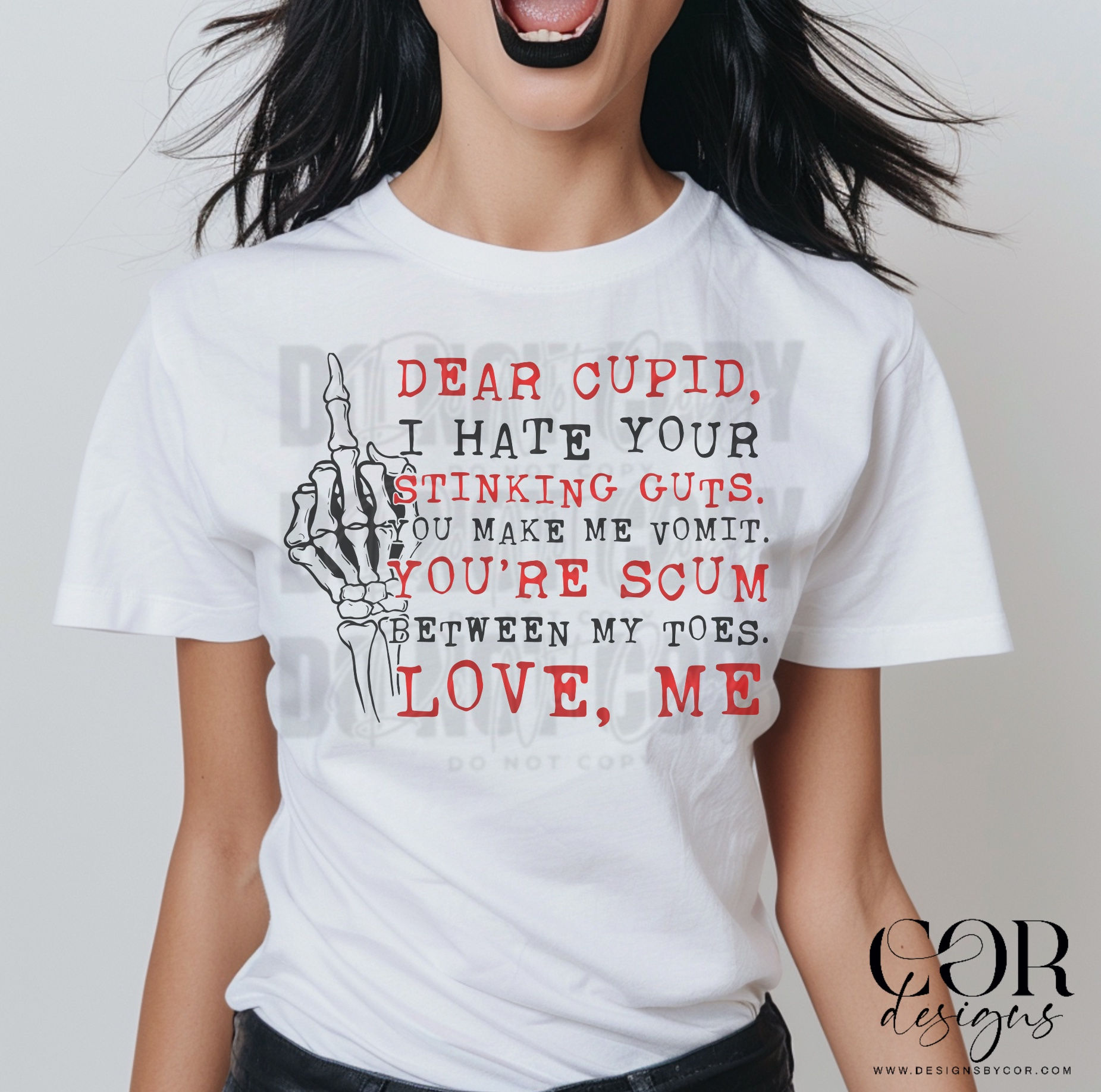 Dear Cupid | Anti-love | Valentines | Digital Download
