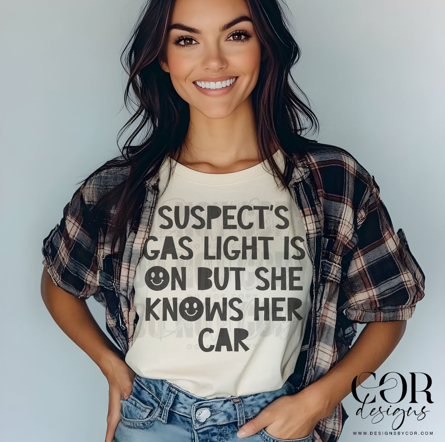 Suspect's Gas Light Is On But She Know Her Car | Digital Download