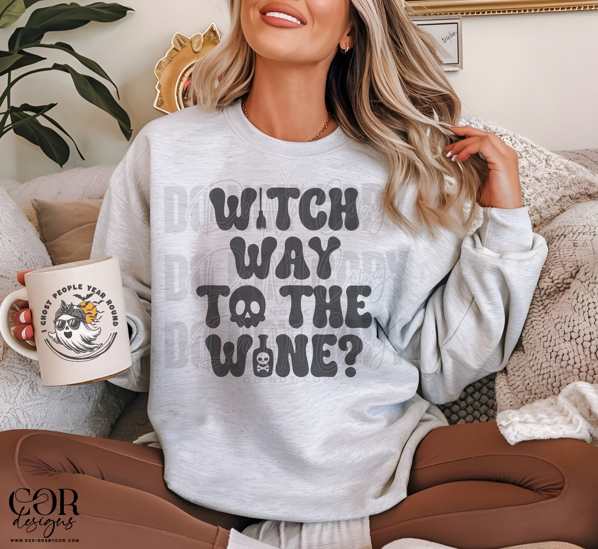 Witch Way To The Wine | Halloween | Digital Download