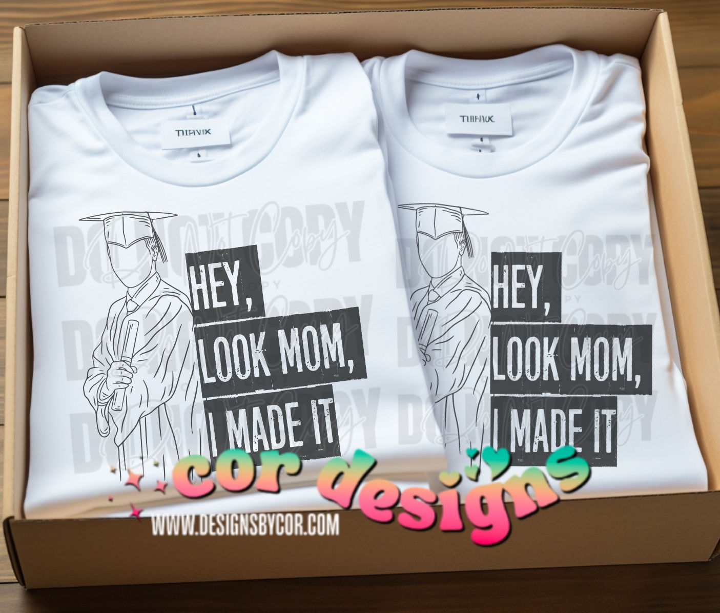 Hey, Look Mom, I Made It - Graduation/Senior | Digital Download