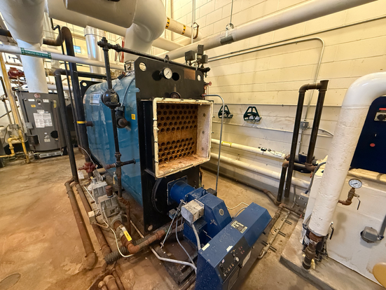 Outdated mechanical systems and equipment at Northstar Elementary School.
