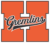 Hougton-Portage Township Schools logo, with "Gremlins" across the middle.