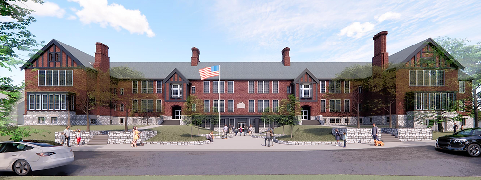 Exterior photo of Glenridge Elementary School.