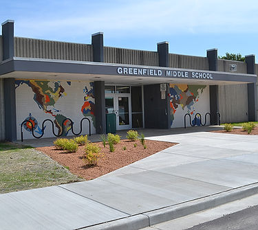 Greenfield Middle School exterior.