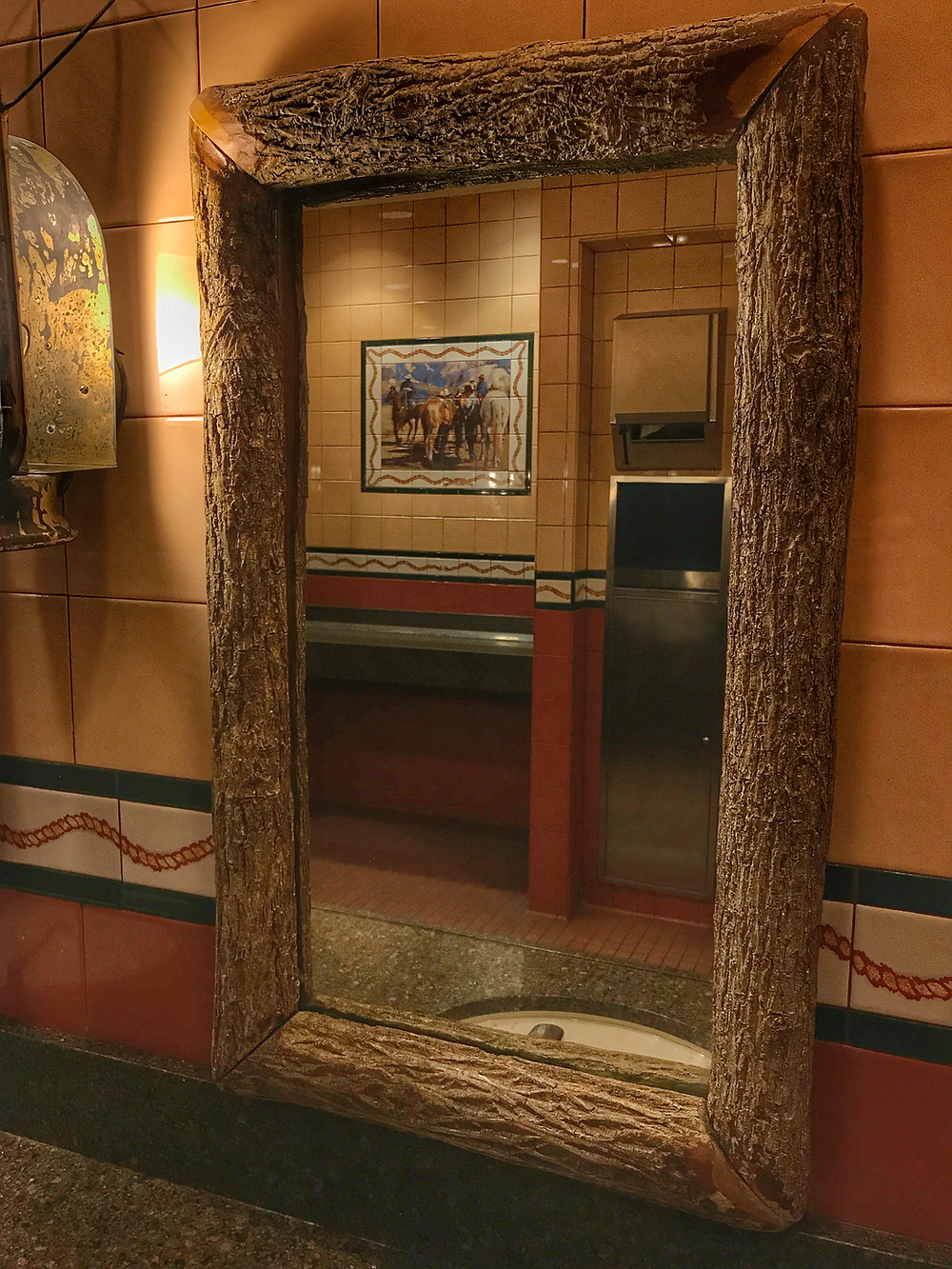 Sink Mirrors, Pioneer Hall Restroom, Fort Wilderness