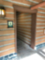 Entrance to Women's Loo, Pioneer Hall, Fort Wilderness