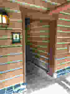 Entrance to Women's Loo, Pioneer Hall, Fort Wilderness