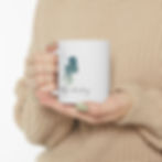 Mug - Gracefully Enchanting Nourish Your Body and Glow Ceramic Mug (11oz)
