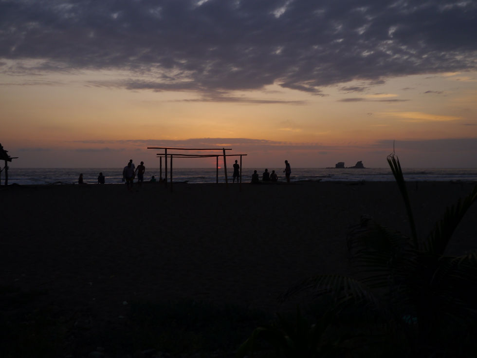 Ayampe Sunset