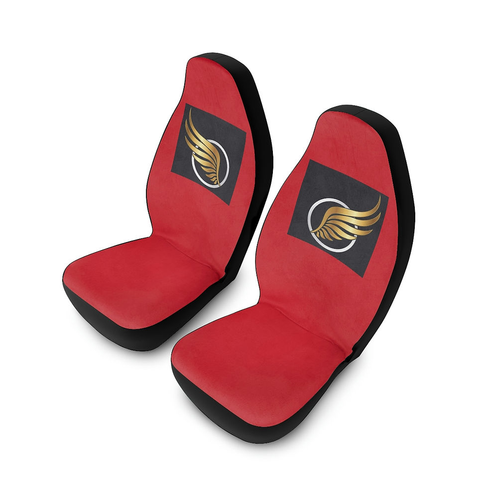 Thumbnail: Polyester Car Seat Covers _ mirror logo