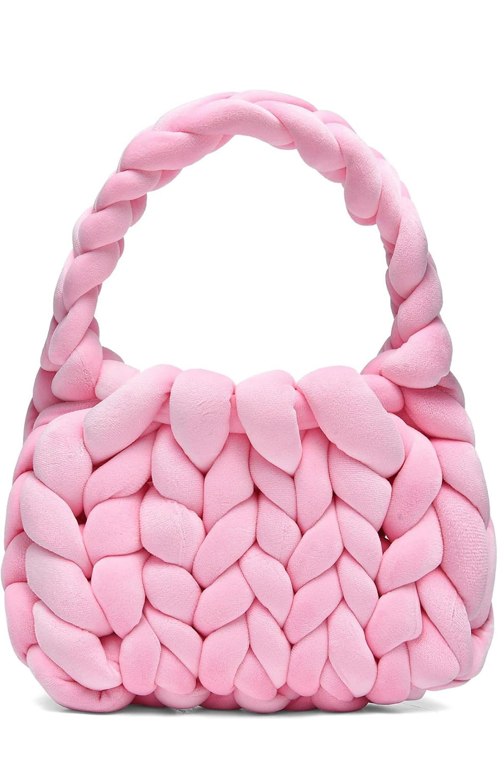 Breast Cancer Fundraiser  Pink Knit Bag 