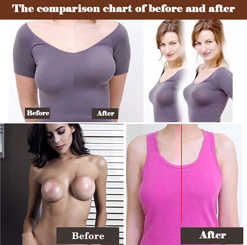Thumbnail: Invisible Strapless Bra - F ( pink Flower) 
