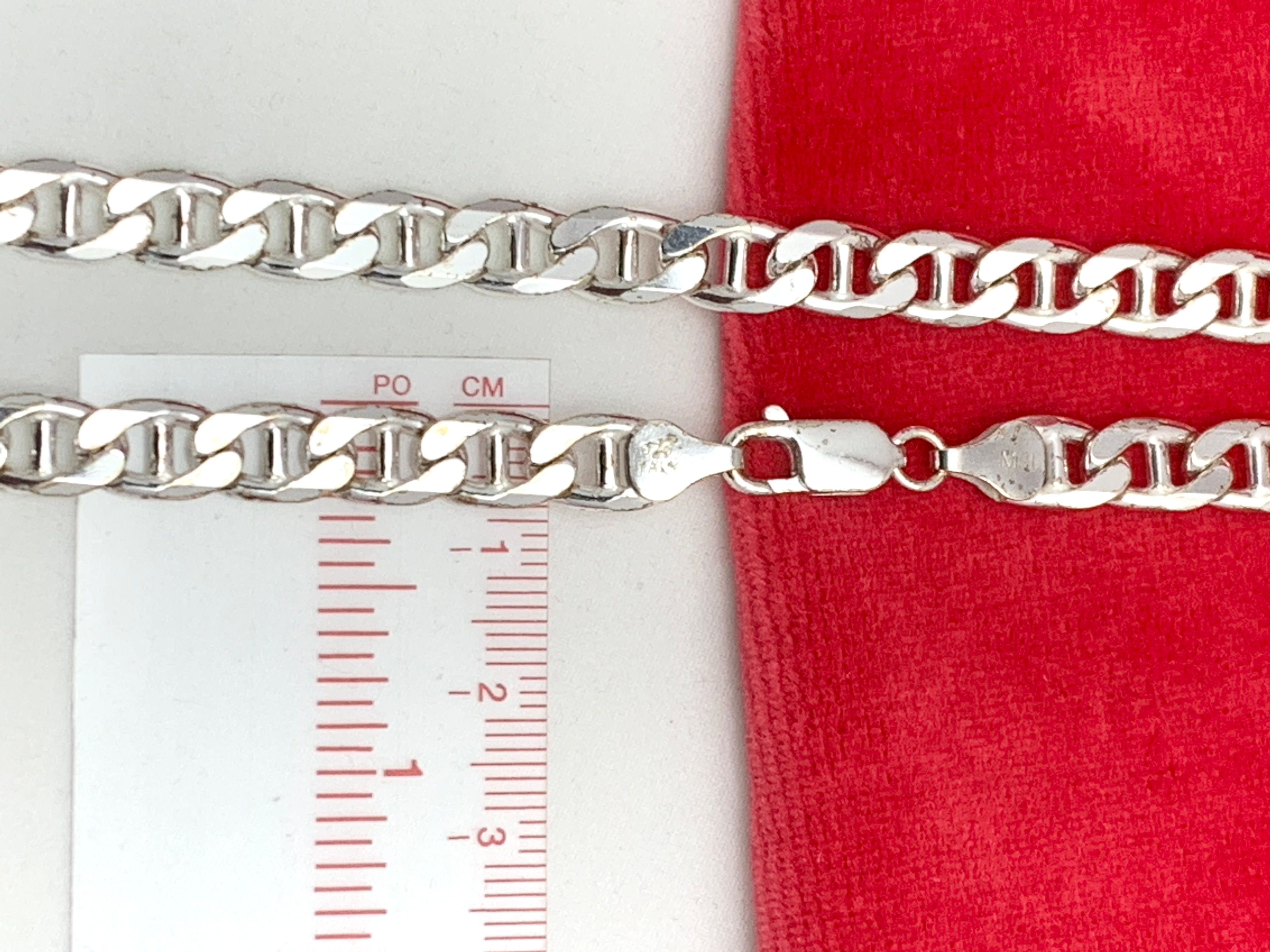 Chaîne en argent d’Italie #CHAÎNE-ARGENT-SHME-180