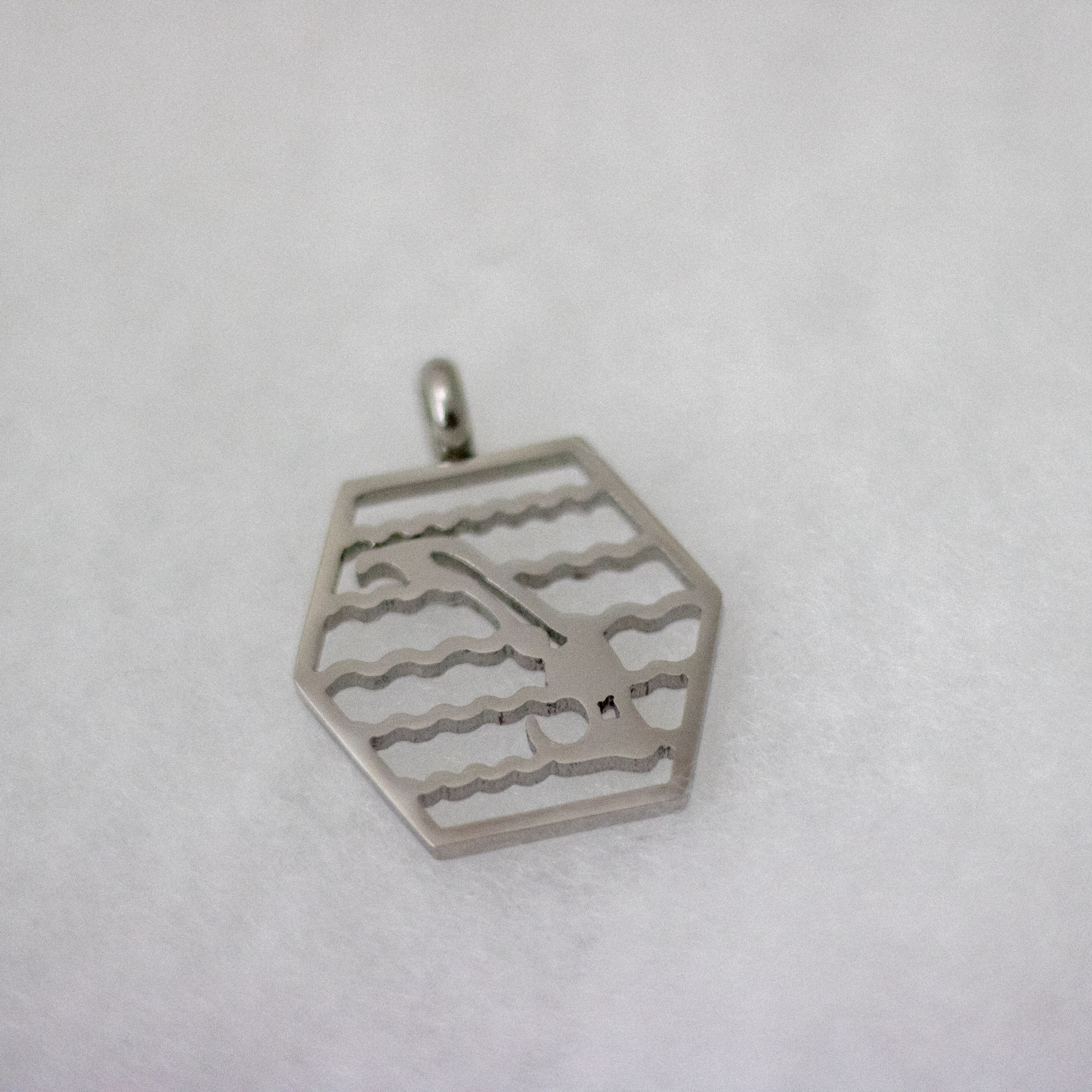 Inox et les Îles-de-la-Madeleine Collection «J’amour les îles» #PEND-48AS