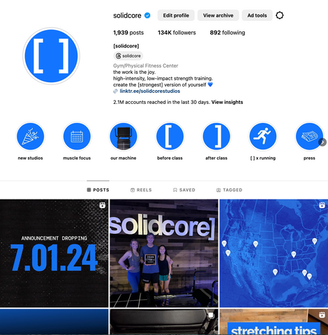 Instagram: [solidcore]