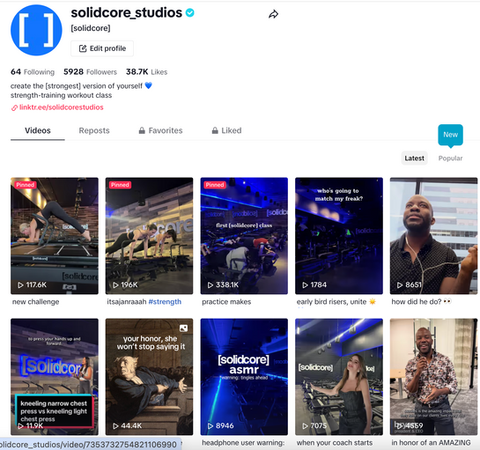 TikTok: [solidcore]