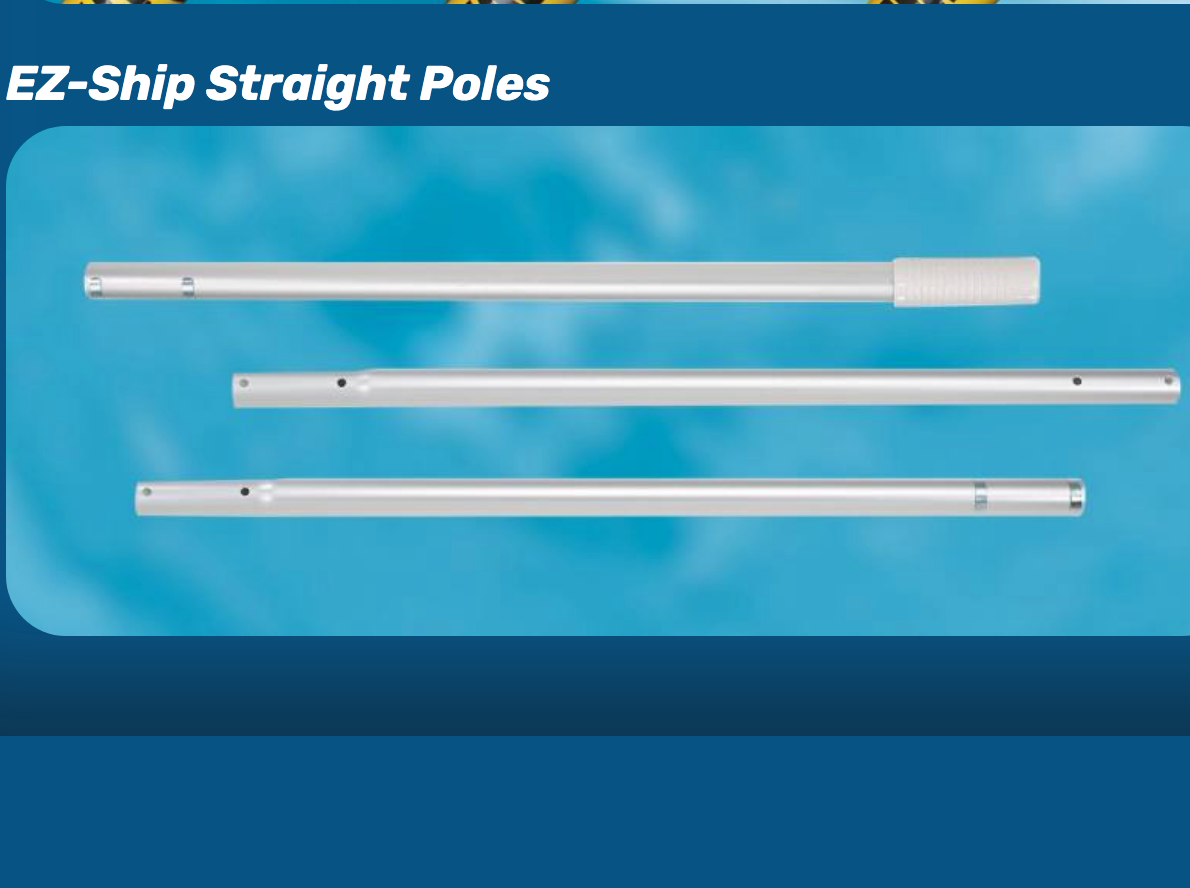 SkimLite 24' Adjustable Pole (3x8' Sections)