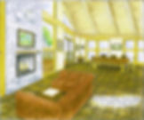 St.Amant Cottage interior