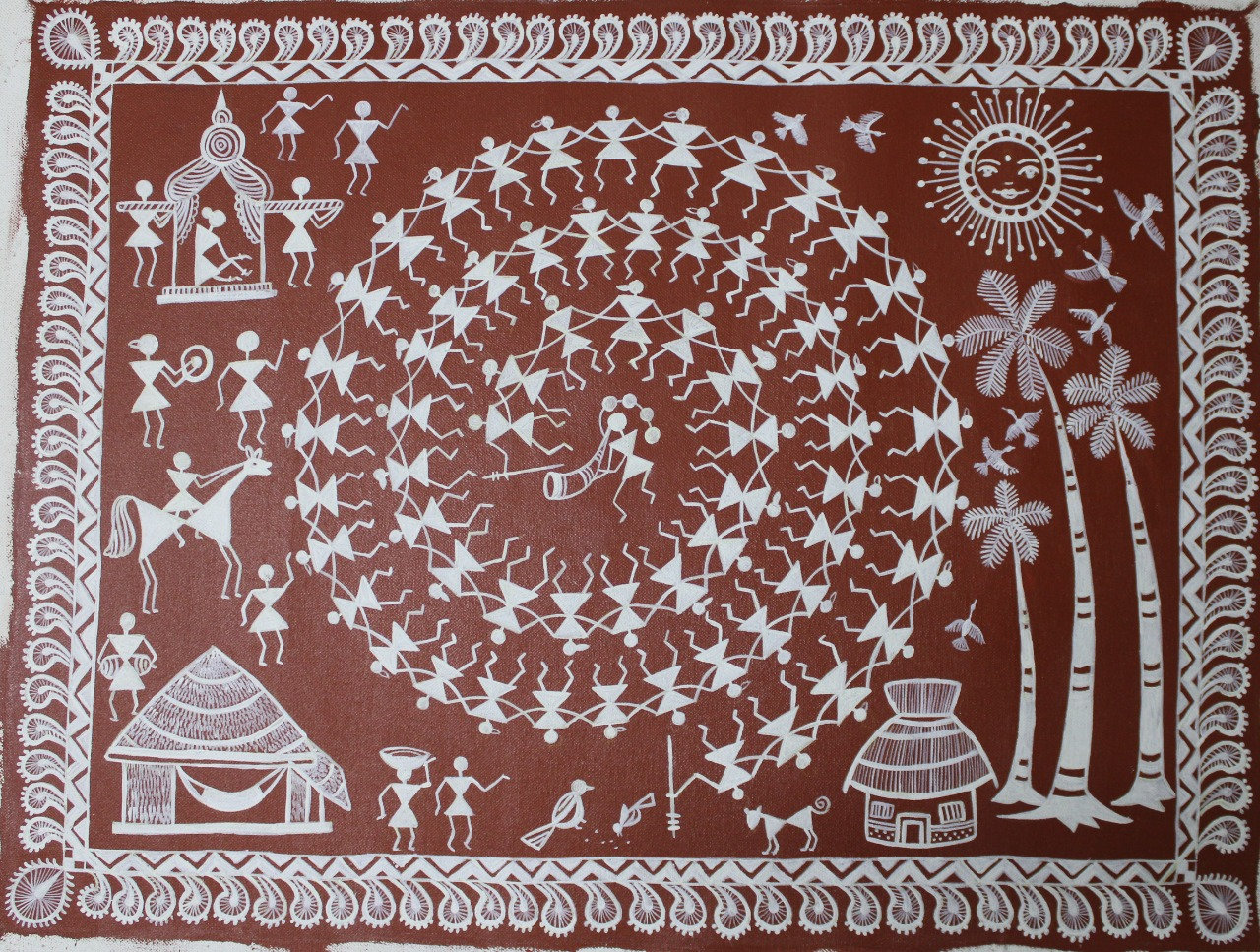 Studio Warli Painting Class I Am An Artist India