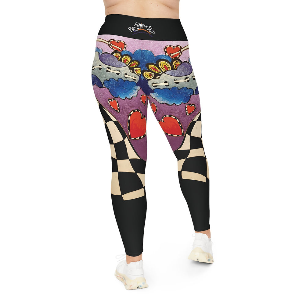 Thumbnail: Plus Size Crazy Love Leggings 