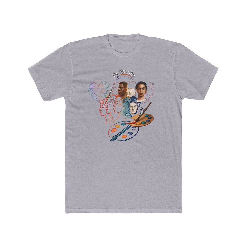 Thumbnail: Unisex Cotton RPS Faces Crew Tee