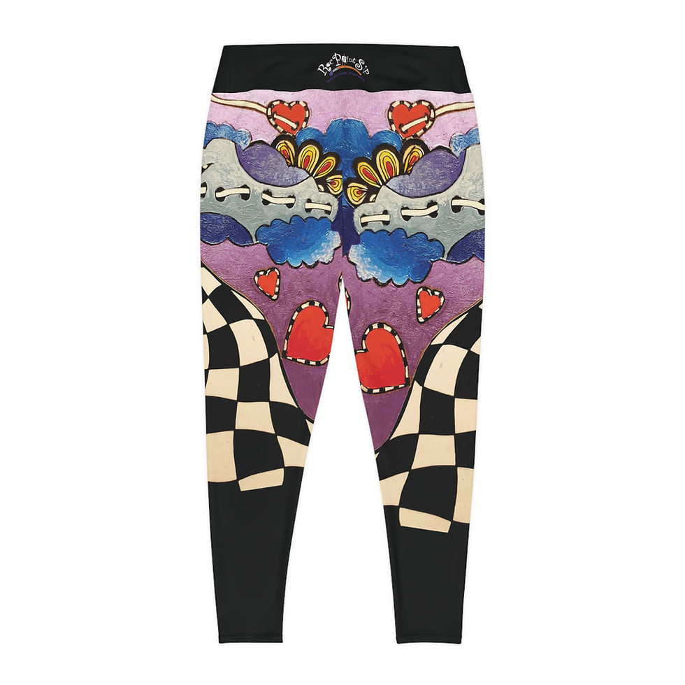 Thumbnail: Plus Size Crazy Love Leggings 