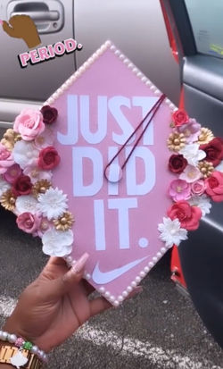Commissioned Grad. Cap