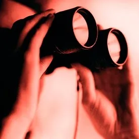 Looking Through Binoculars