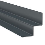 Hardie internal corner metal trim iron grey