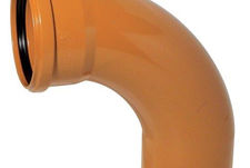 Under Ground110mm90? Swept Bend Single SocketedTerracota
