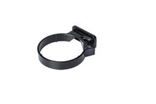 RoundDown PipeConcealed Downpipe clipBlack