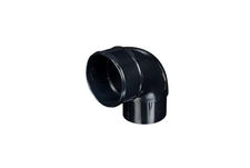 RoundDown PipeRound 92.5� Offset BendBlack