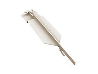 167mm Invisable Joiner Open V Groove Cream