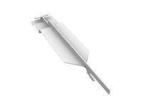 167mm Invisable Joiner Open V Groove White