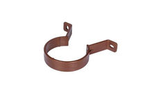 RoundDown PipeRound Pipe ClipBrown