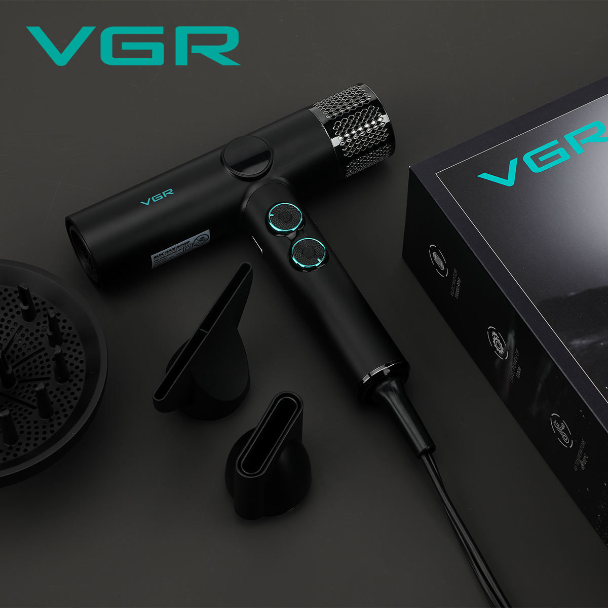 VGR High-Speed Professional Hair Dryer