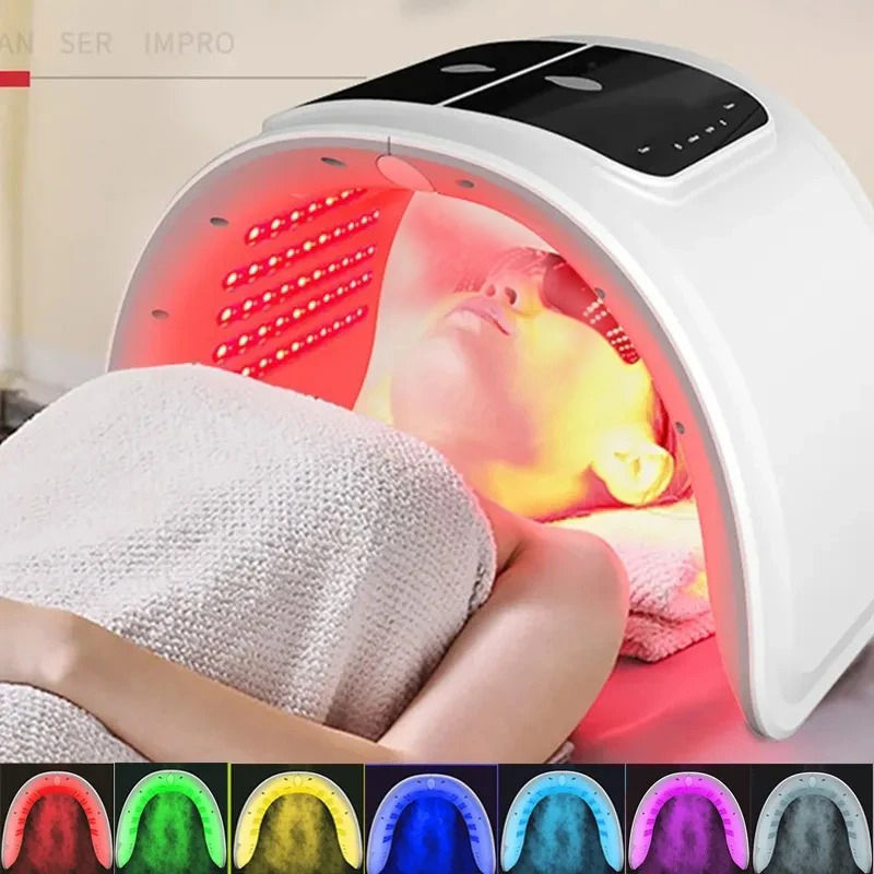 7-Colour LED PDT Facial Spray Device