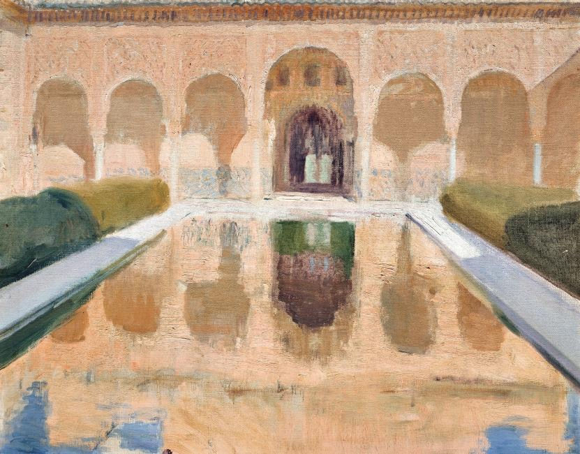 Joaquín Sorolla en la Alhambra