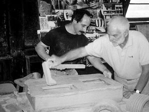 Paul Chaleff and Anthony Caro