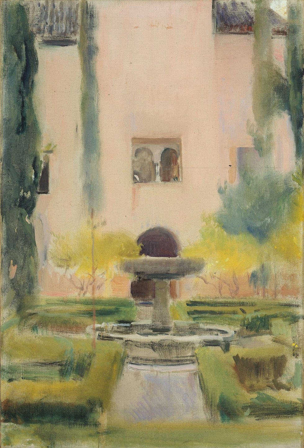Joaquín Sorolla en la Alhambra