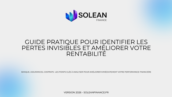 Guide optimisation des contrats entreprise SOLEAN Finance